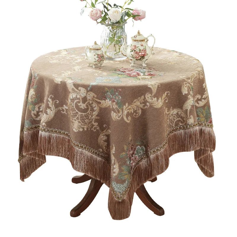 Contemporary Minimalist Table Cover – Premium Fabric Collection - Hizoni