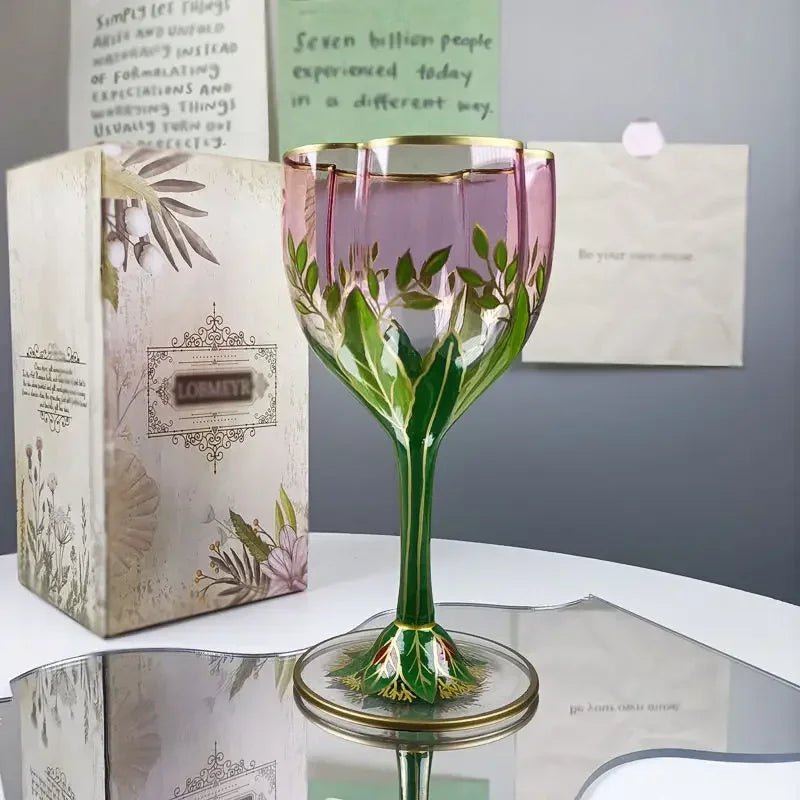 Contemporary Textured Wine Glasses – Elegant Handcrafted Collection - Hizoni