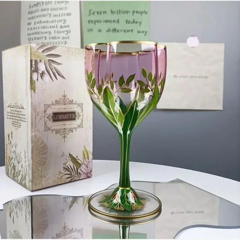 Contemporary Textured Wine Glasses – Elegant Handcrafted Collection - Hizoni