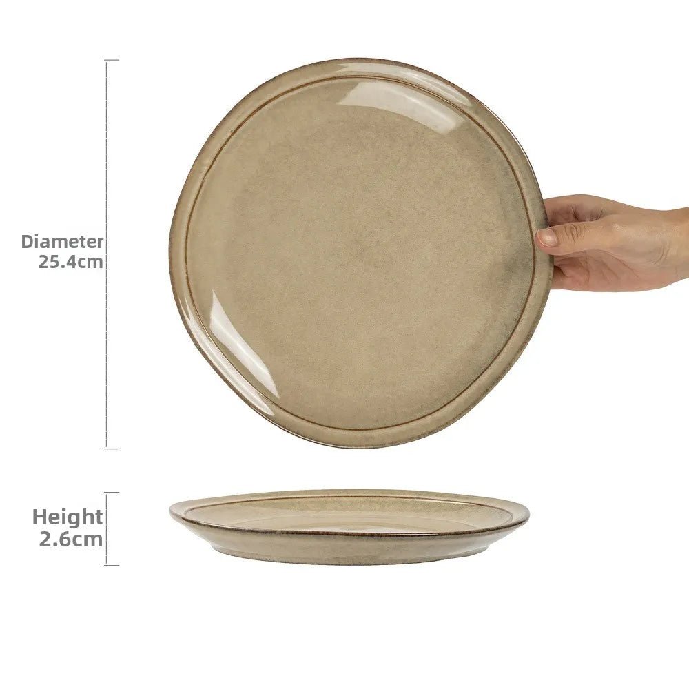 Elegant Ceramic Salad Bowl - Hizoni