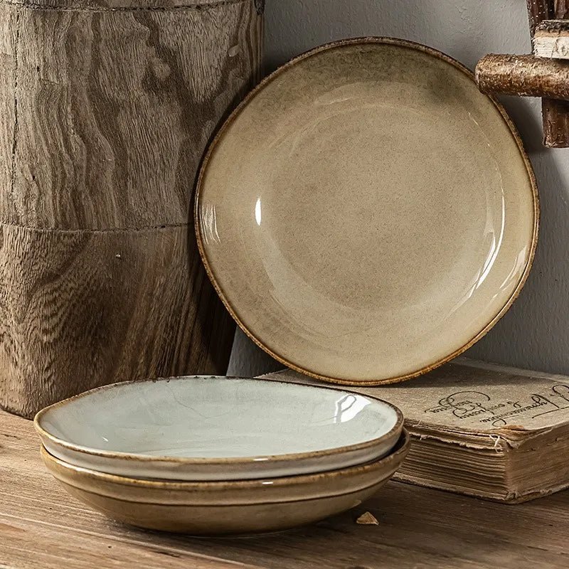 Elegant Ceramic Salad Bowl - Hizoni