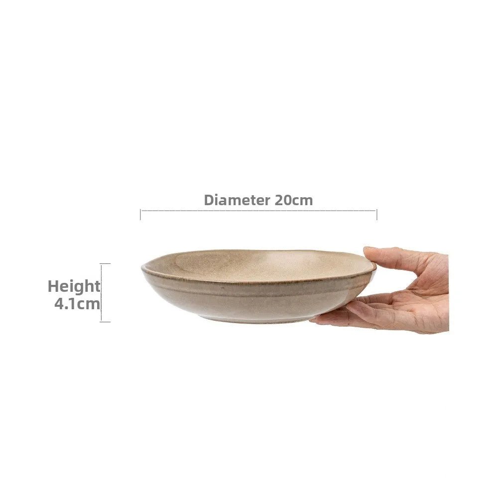 Elegant Ceramic Salad Bowl - Hizoni