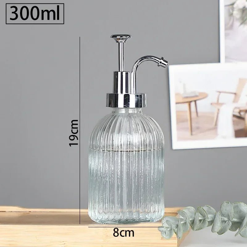 Elegant Glass Soap Dispenser - Hizoni