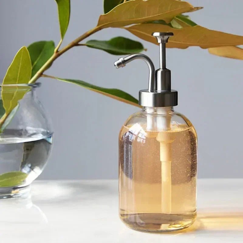 Elegant Glass Soap Dispenser - Hizoni