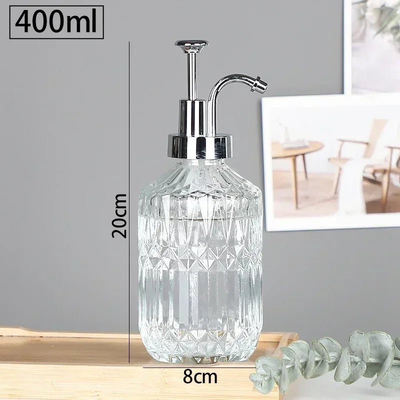Elegant Glass Soap Dispenser - Hizoni