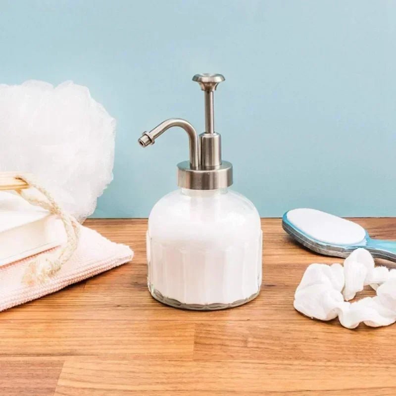 Elegant Glass Soap Dispenser - Hizoni