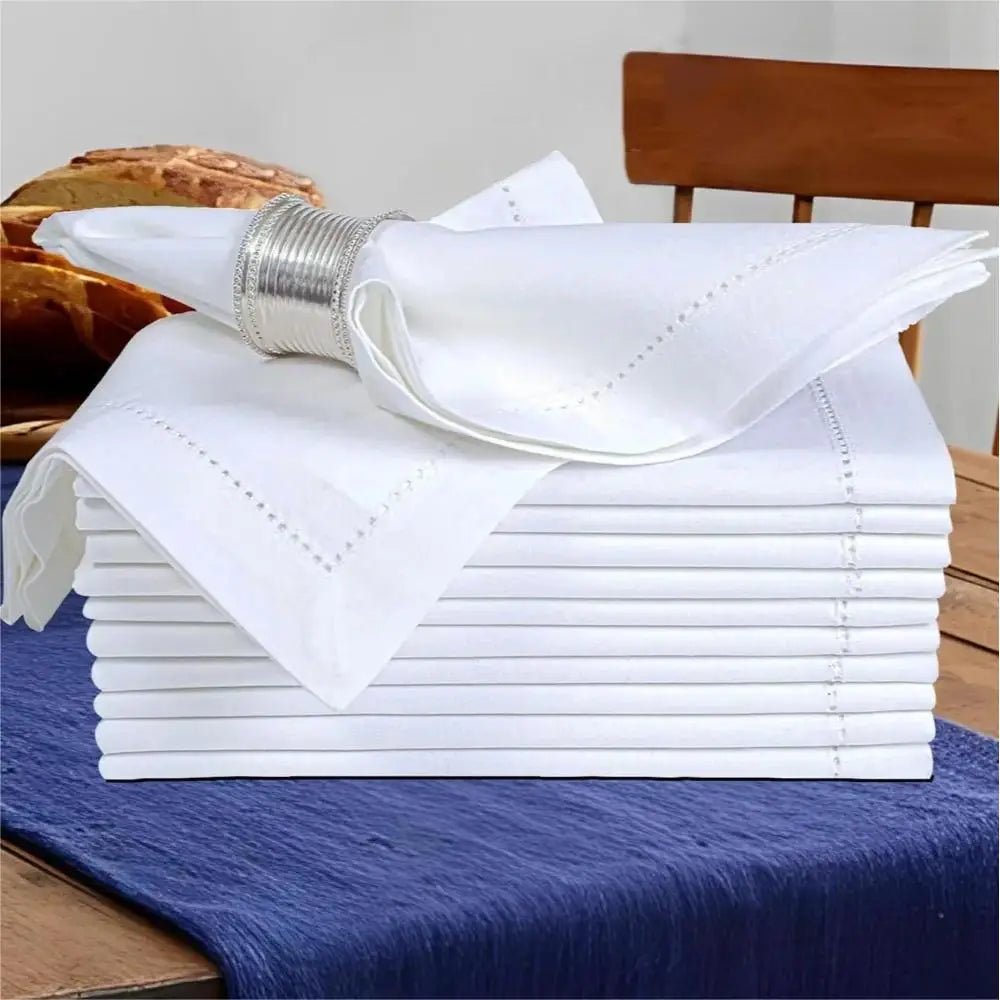 Elegant Linen Dinner Napkins Set - Hizoni