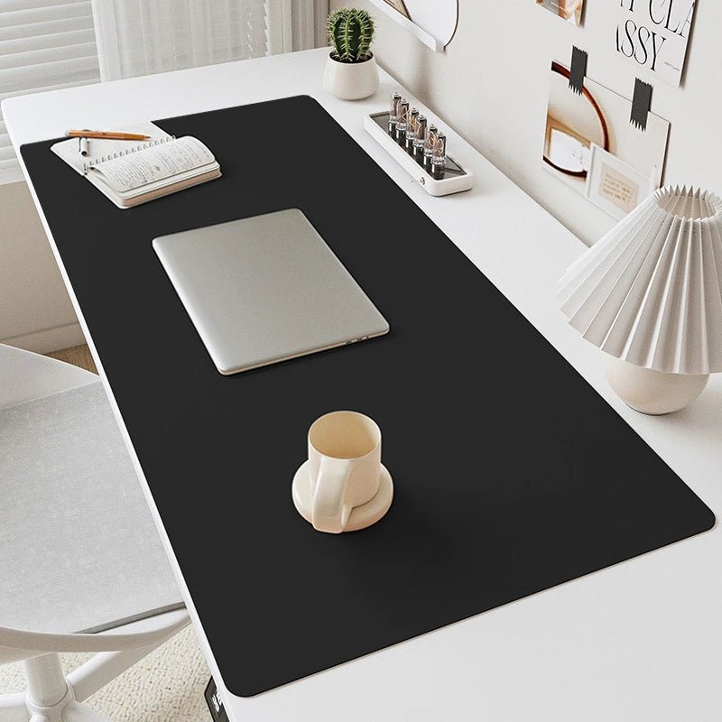 Elegant PU Leather Desk Mat - Hizoni
