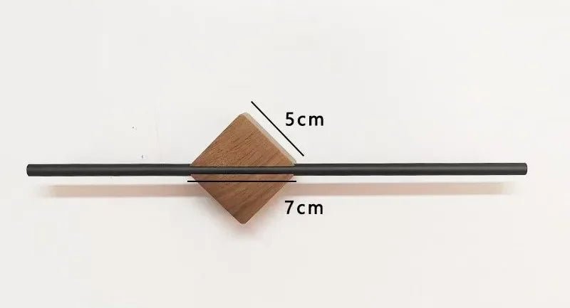 Elegant Wood Towel Rack - Hizoni