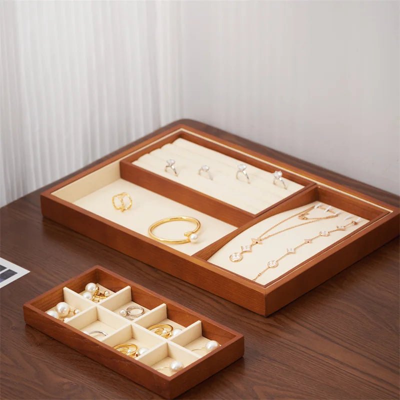 Elegant Wooden Jewelry Organizer - Hizoni