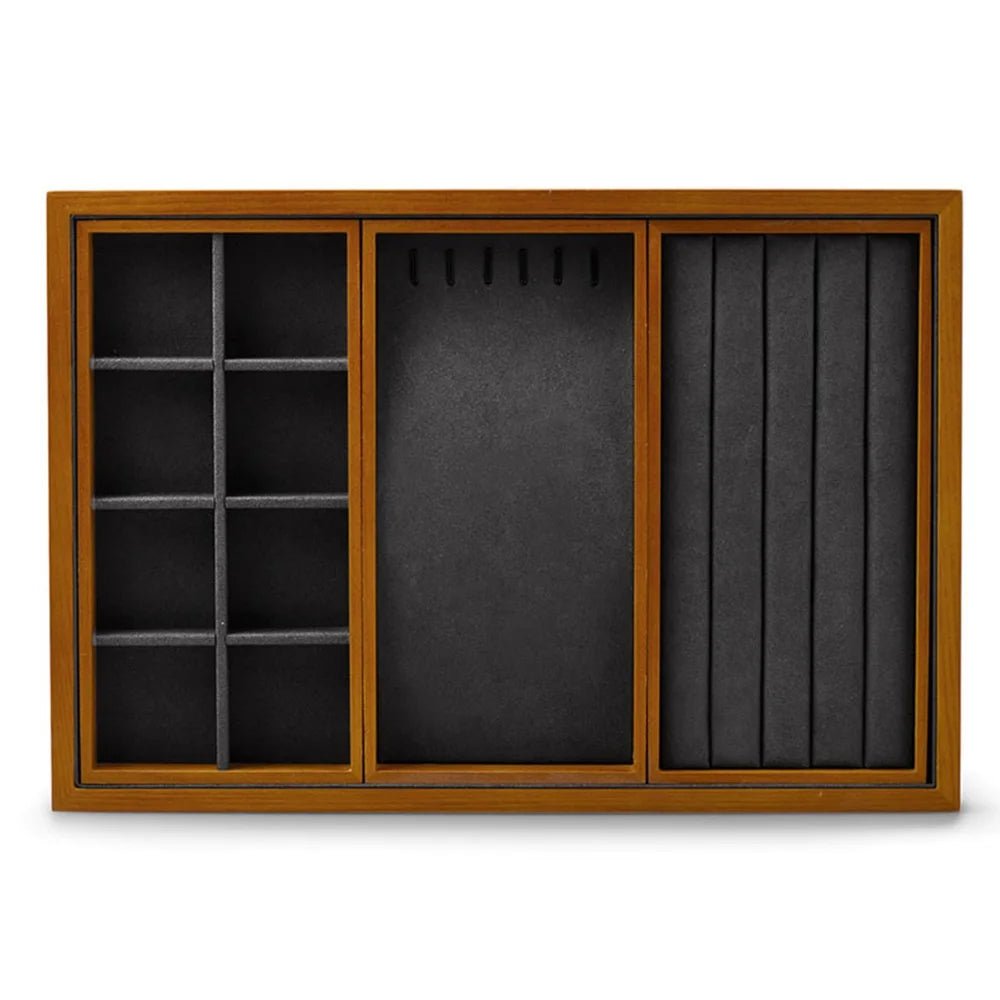 Elegant Wooden Jewelry Organizer - Hizoni
