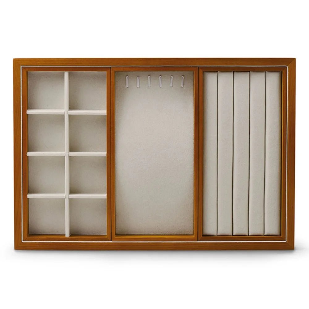 Elegant Wooden Jewelry Organizer - Hizoni