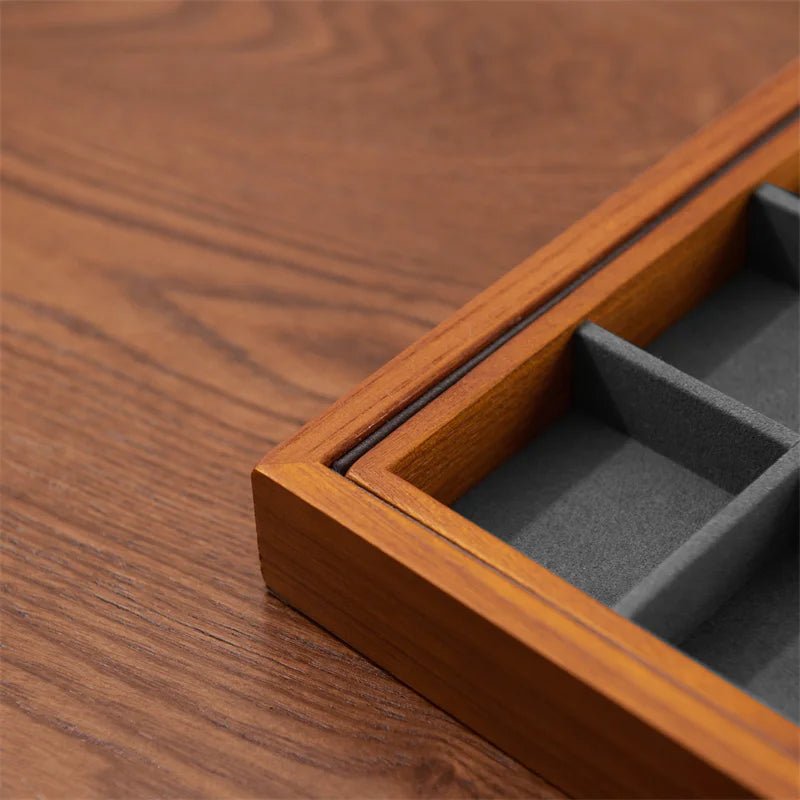 Elegant Wooden Jewelry Organizer - Hizoni