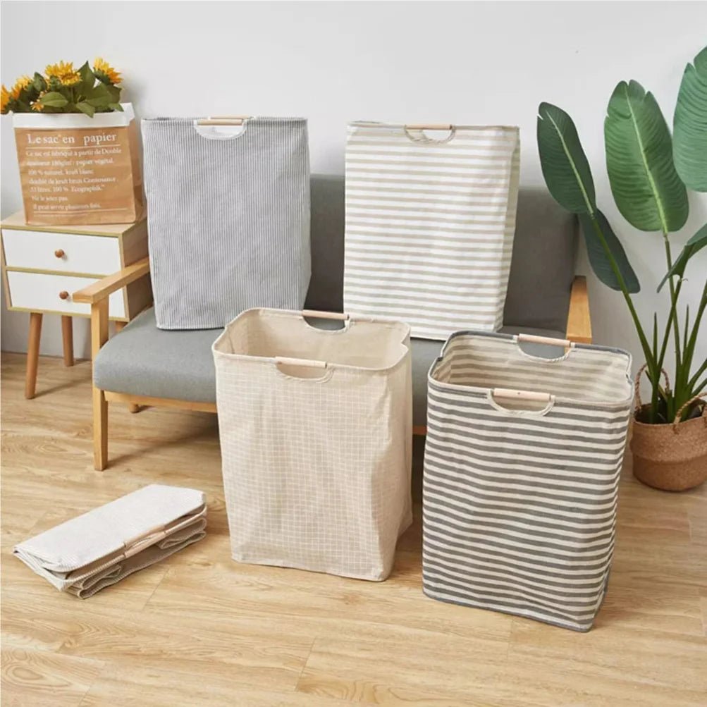 Foldable Waterproof Laundry Basket - Hizoni