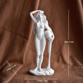 Greek Mythology Aphrodite Statue – Elegant Goddess Venus Resin Sculpture - Hizoni