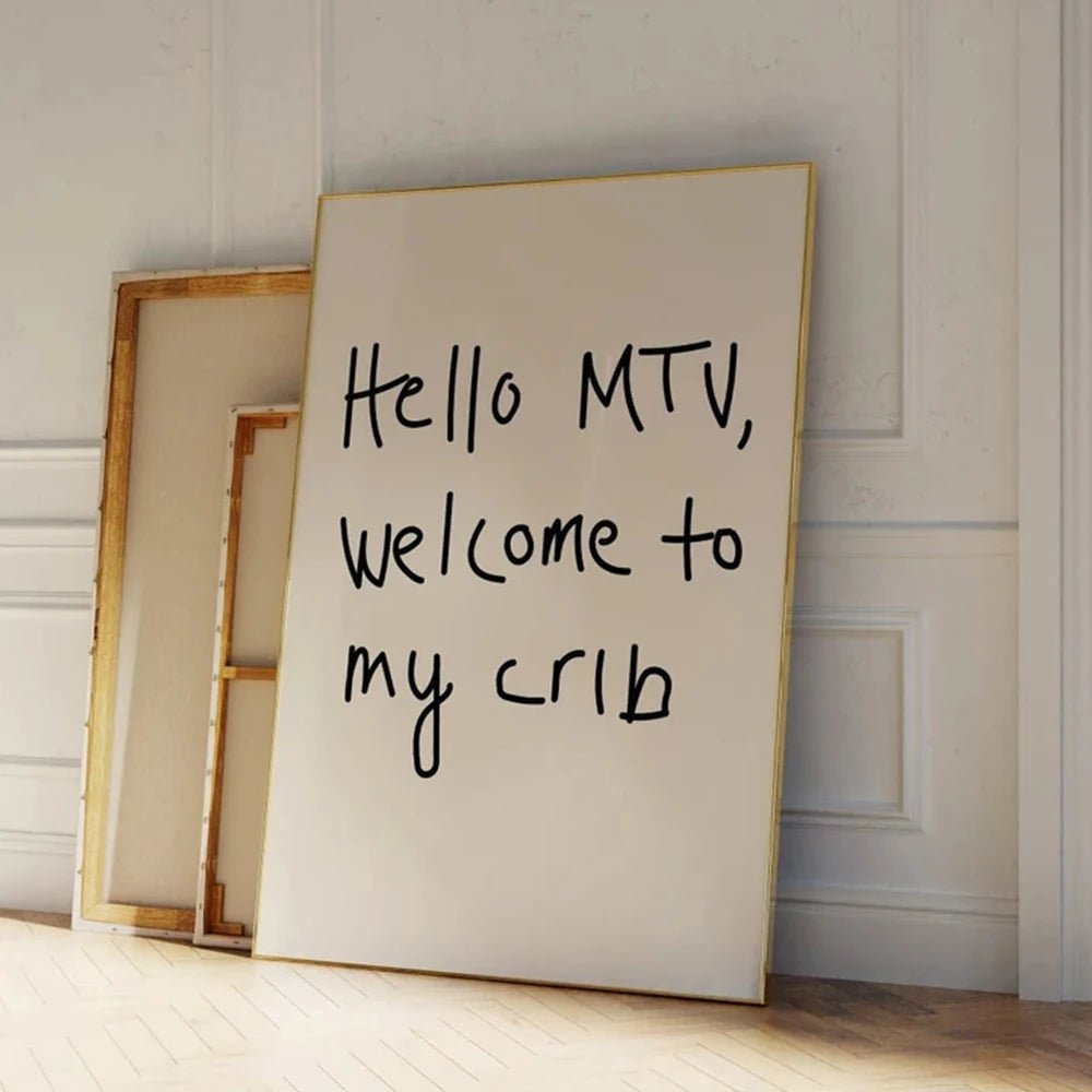 Mid Century Canvas Wall Art - Hizoni