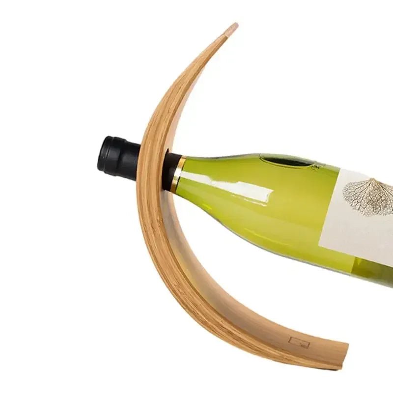 Modern Wooden Wine Rack – Sleek, Space - Saving & Minimalist - Hizoni