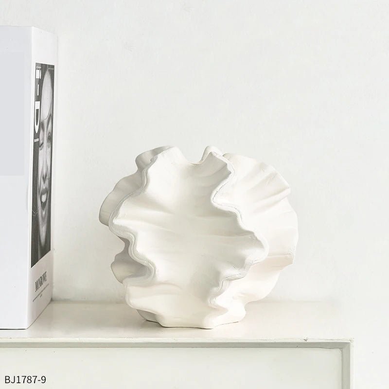 Nordic Coral Ceramic Vase - Hizoni