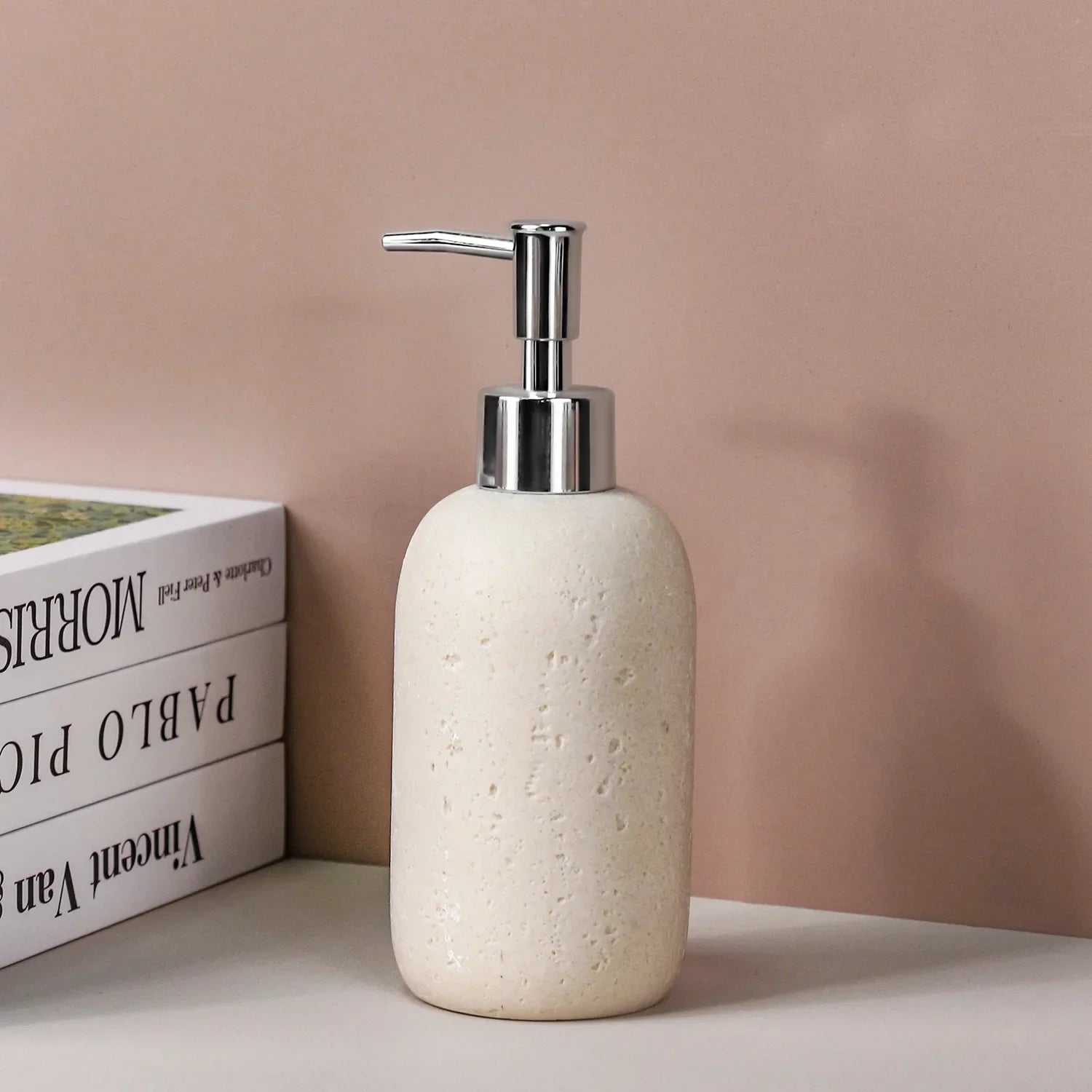 Refillable Stone Lotion Dispenser - Hizoni