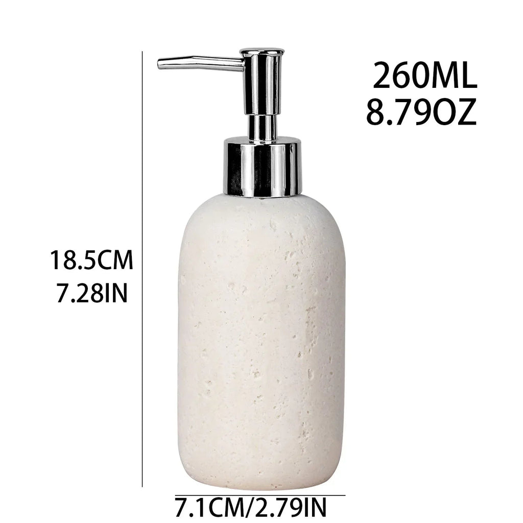 Refillable Stone Lotion Dispenser - Hizoni