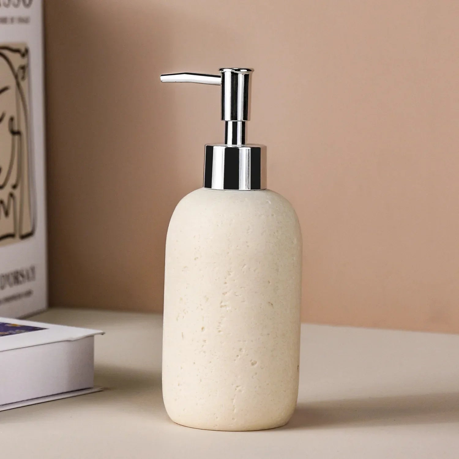 Refillable Stone Lotion Dispenser - Hizoni