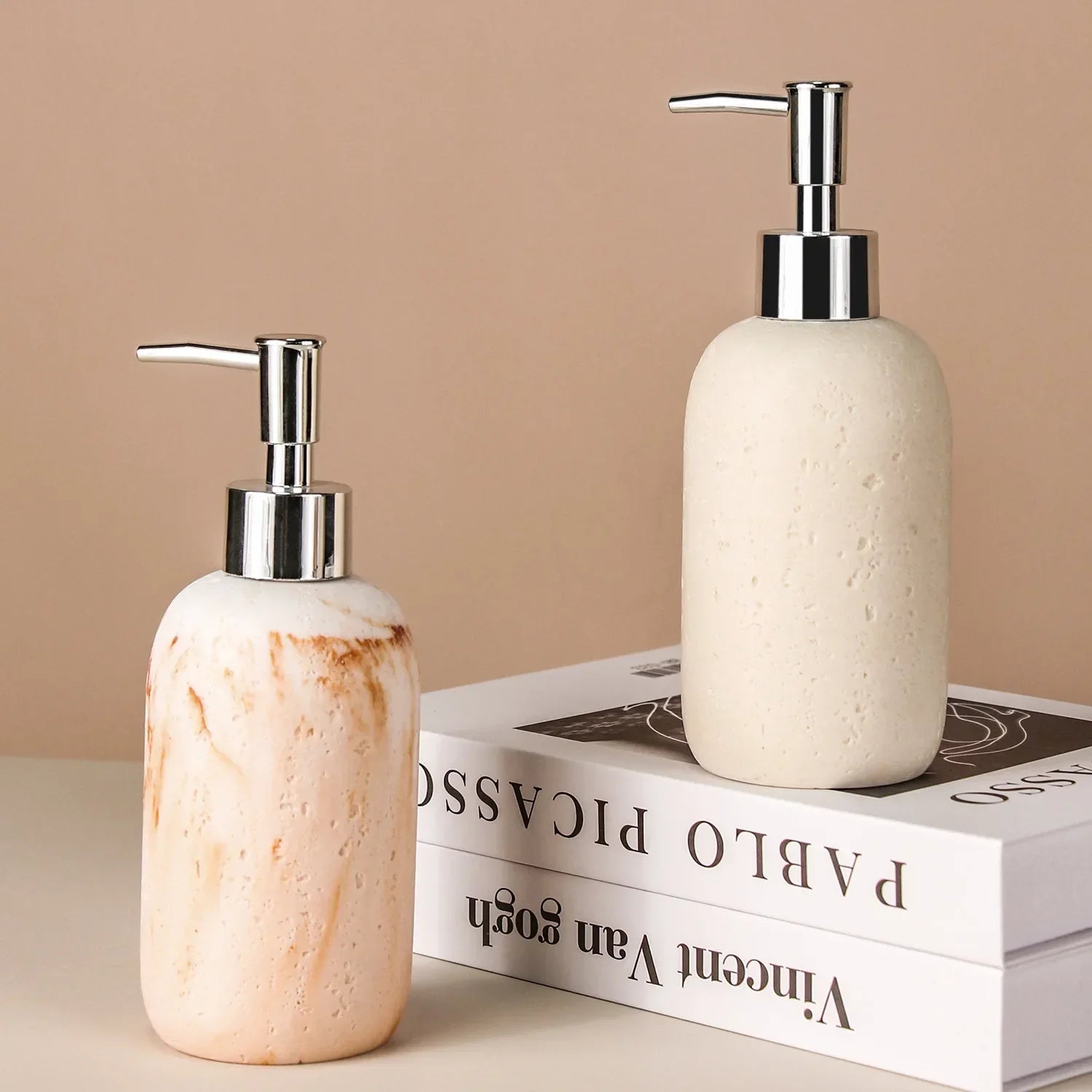 Refillable Stone Lotion Dispenser - Hizoni