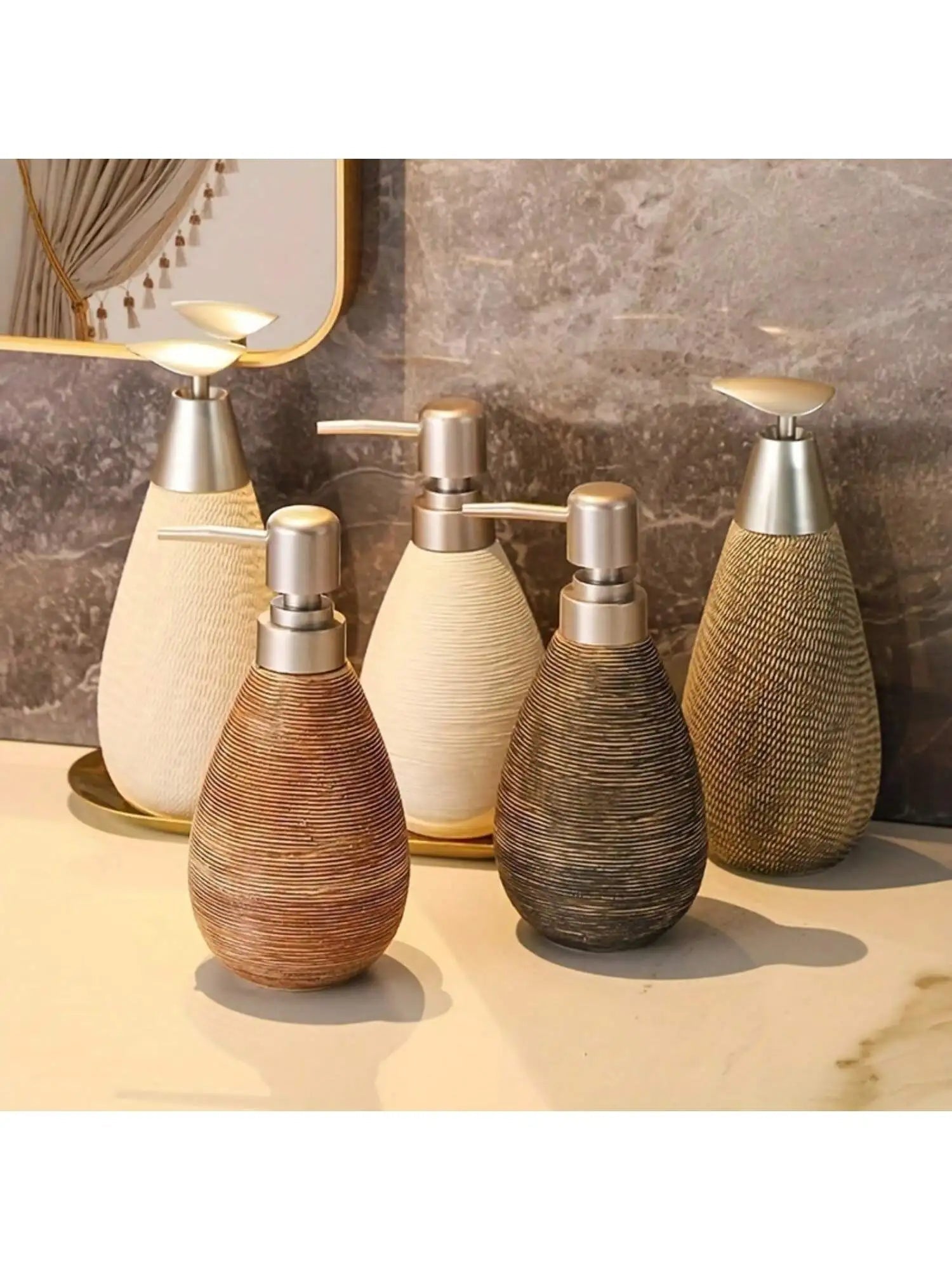 Retro Ceramic Soap Dispenser – Elegant, Durable & Minimalist - Hizoni
