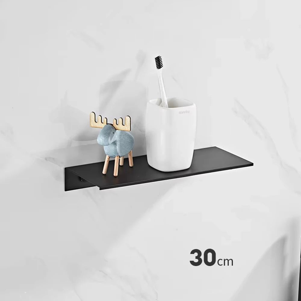 Sleek Aluminum Wall Shelf - Hizoni
