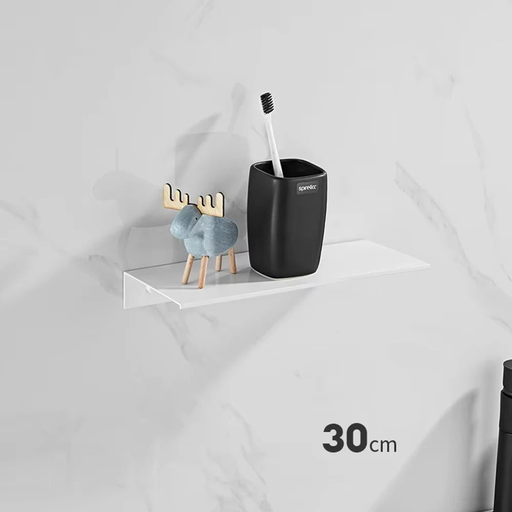 Sleek Aluminum Wall Shelf - Hizoni