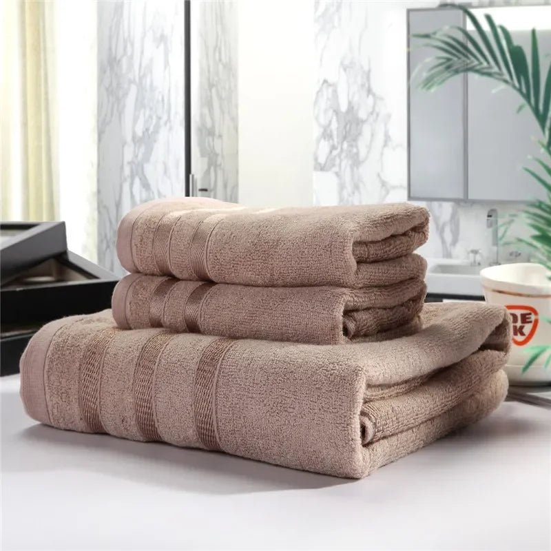 Soft Bamboo Bath Towel Set - Hizoni