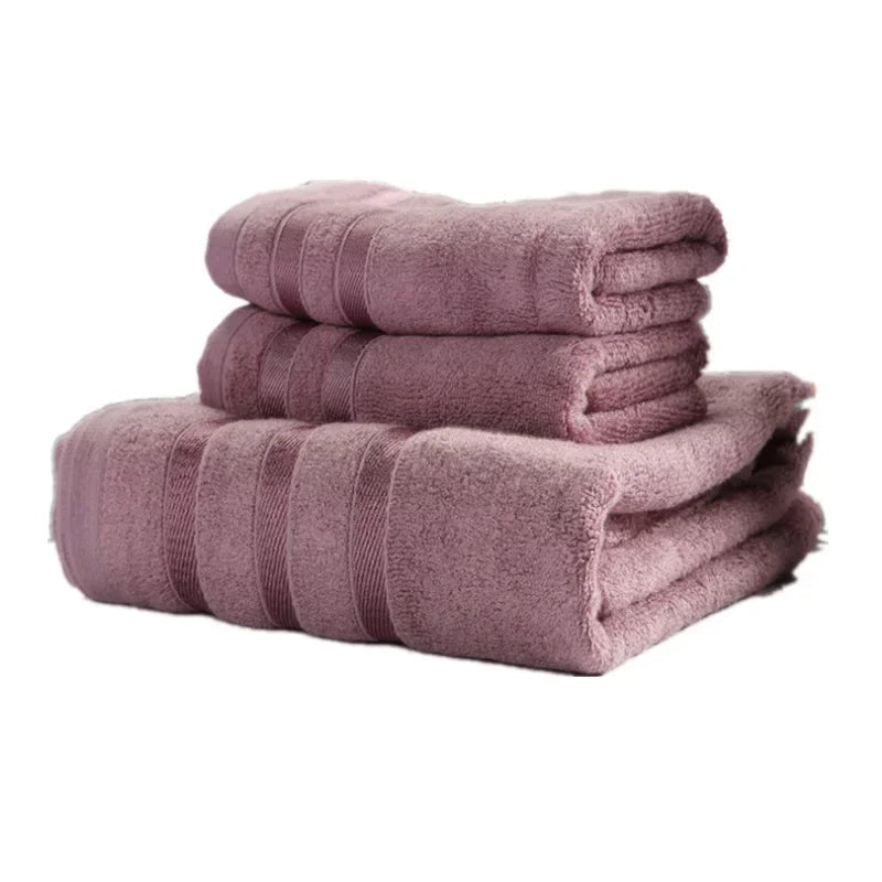 Soft Bamboo Bath Towel Set - Hizoni