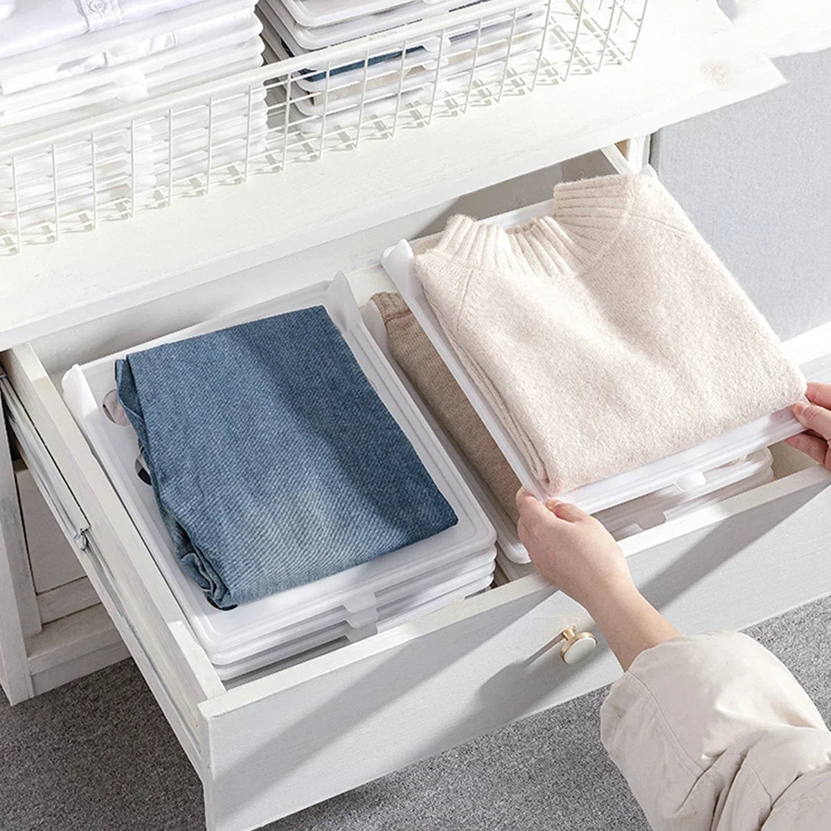 Stackable T-shirt Organizer - Hizoni