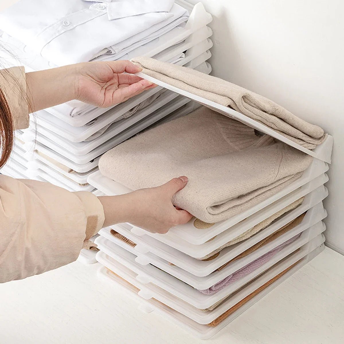 Stackable T-shirt Organizer - Hizoni