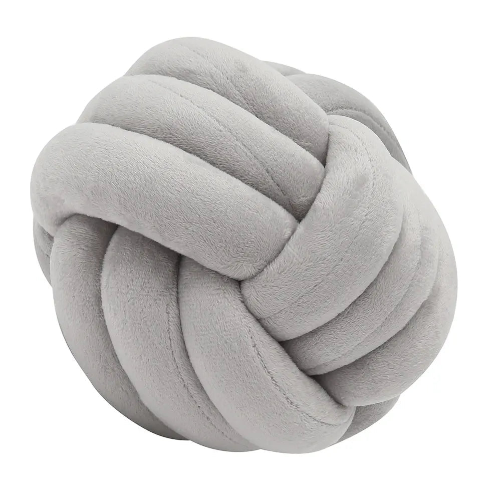 Velvet Knot Pillow - Hizoni