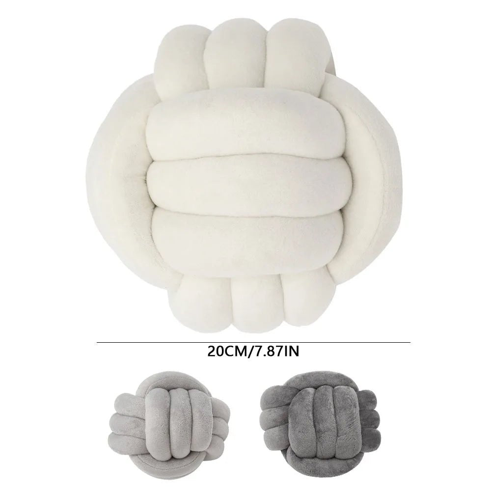 Velvet Knot Pillow - Hizoni