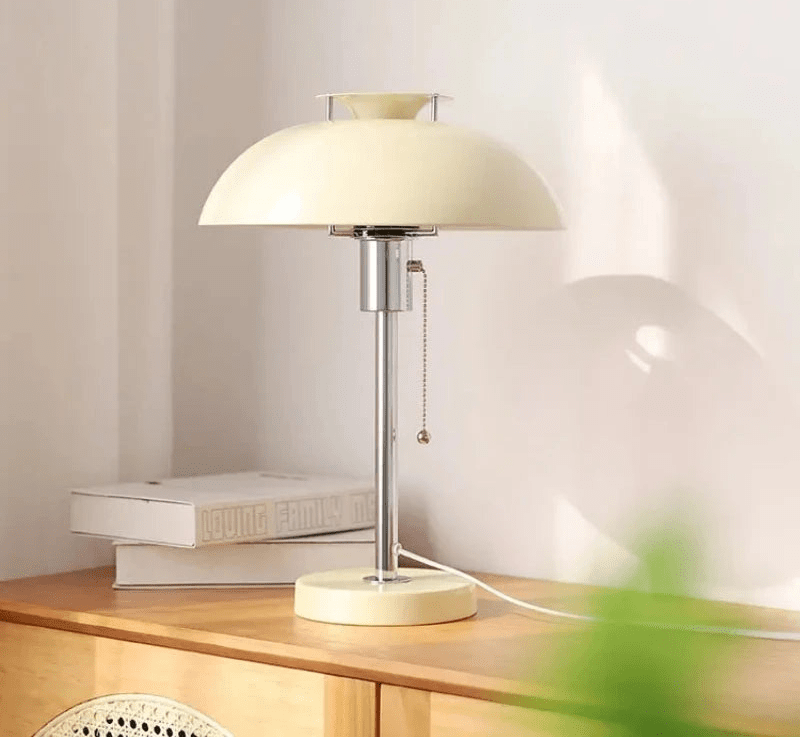 Vintage Bauhaus Table Lamp – Retro LED Designer Desk Light - Hizoni