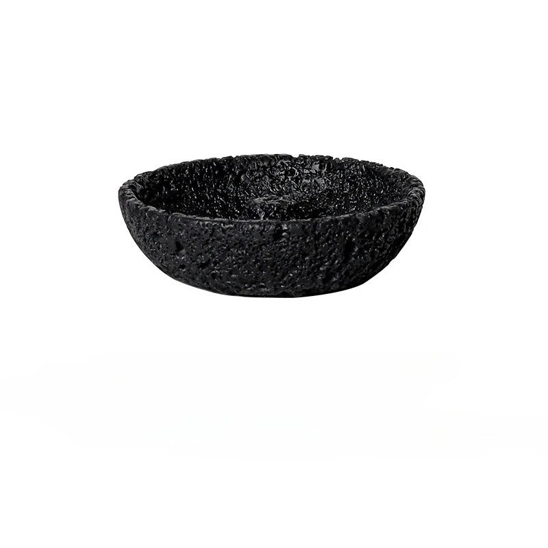 Wabi Sabi Stone Texture Incense Burner – Minimalist Zen Incense Holder - Hizoni