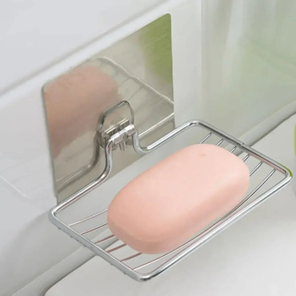Wall - Mounted Stainless Soap Rack - Hizoni
