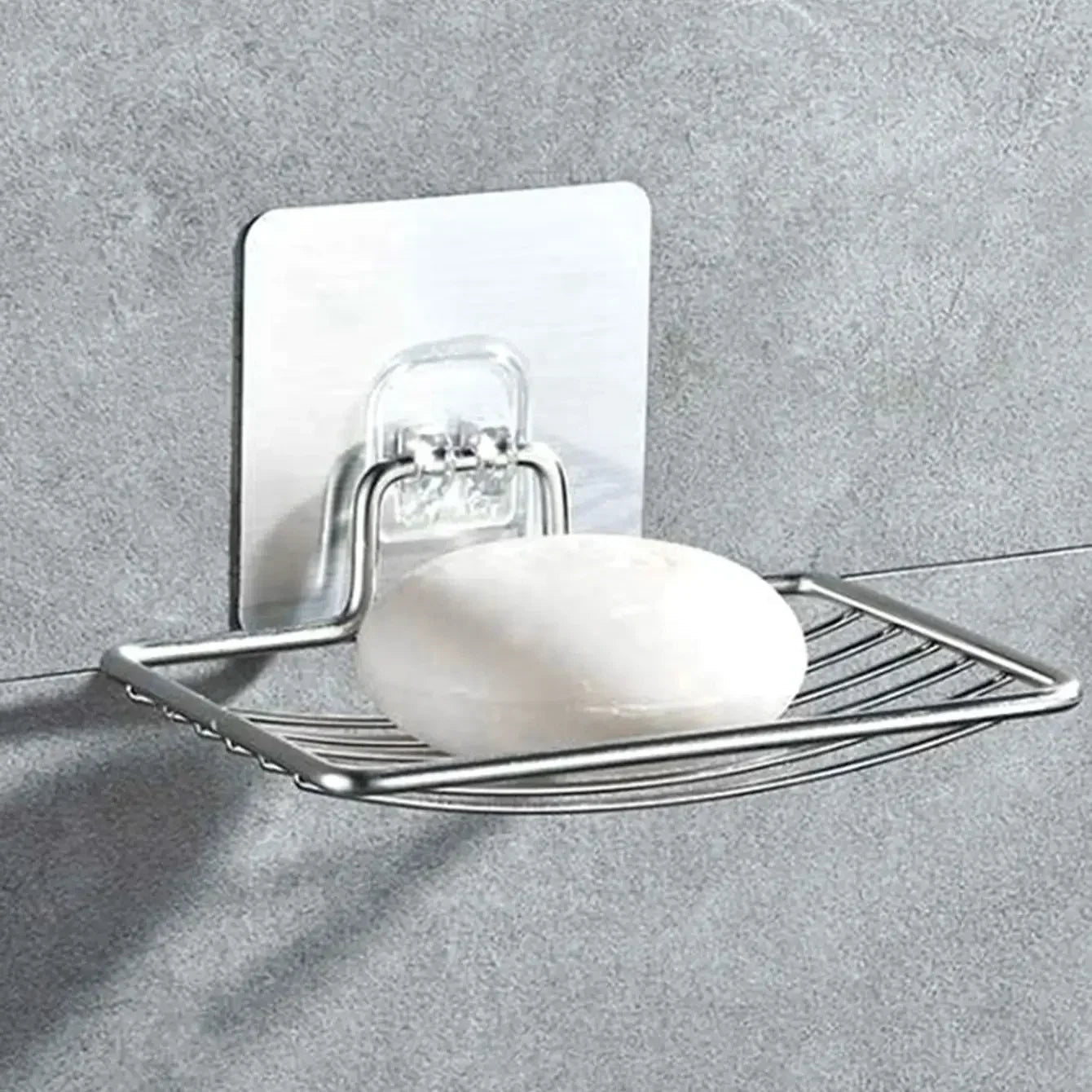 Wall - Mounted Stainless Soap Rack - Hizoni