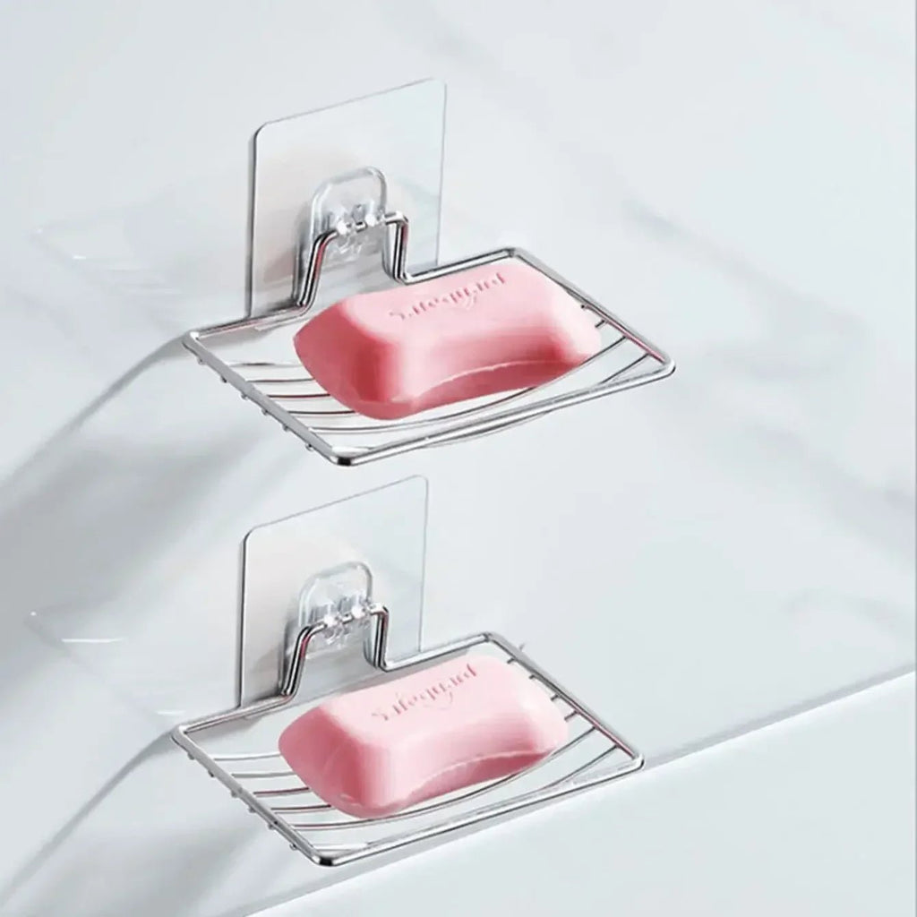 Wall - Mounted Stainless Soap Rack - Hizoni